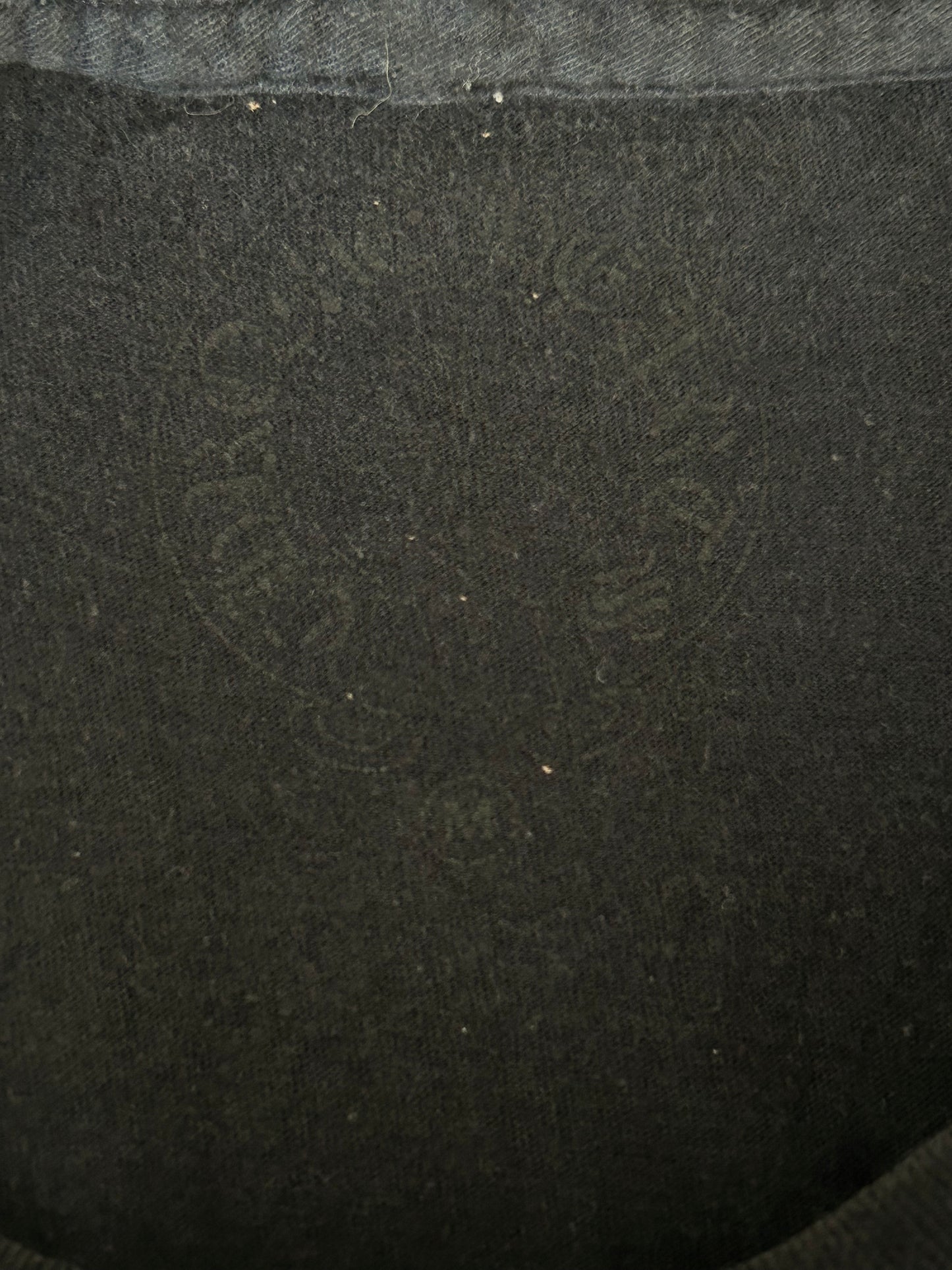 Chrome Hearts Black & White Vine Dagger Logo T-Shirt