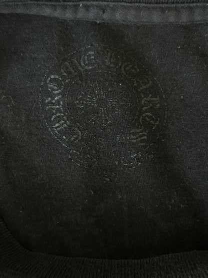 Chrome Hearts Black & White Cross Logo T-Shirt