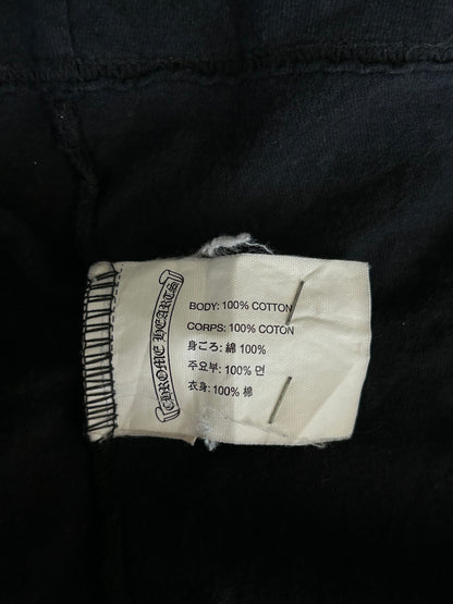 Chrome Hearts Black & White Cross Logo T-Shirt