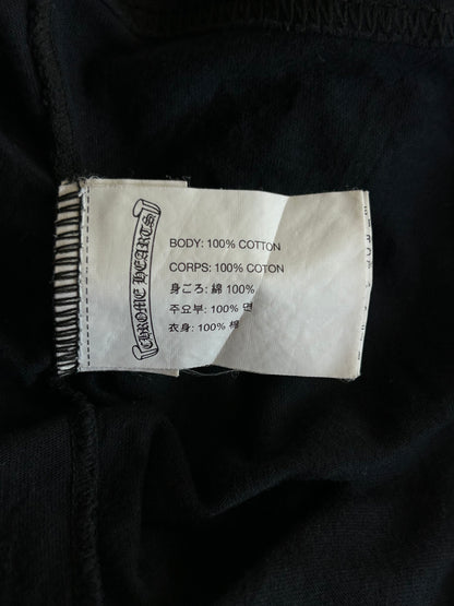 Chrome Hearts Black & White T-Bar Logo T-Shirt