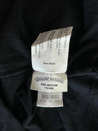 Chrome Hearts Black & White T-Bar Logo T-Shirt