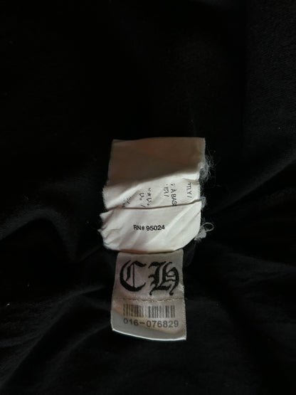 Chrome Hearts Black & White Cross Logo T-Shirt