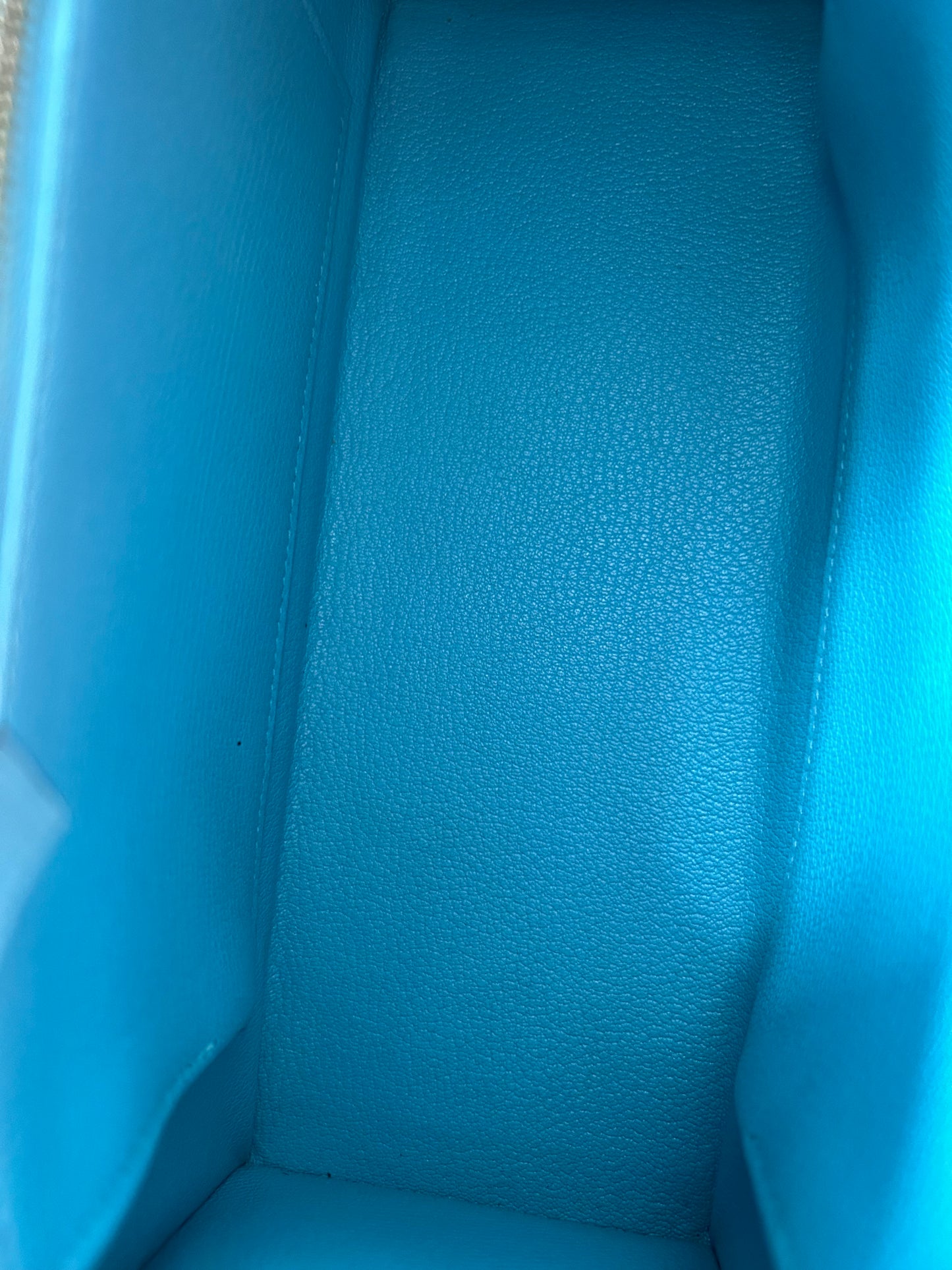 Hermes Bleu Du Nord Epsom & Gold Hardware Kelly 25