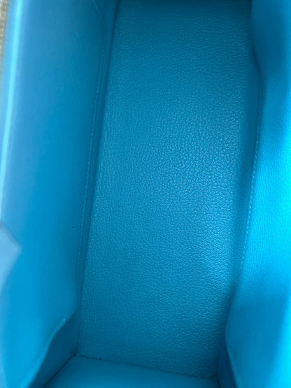 Hermes Bleu Du Nord Epsom & Gold Hardware Kelly 25