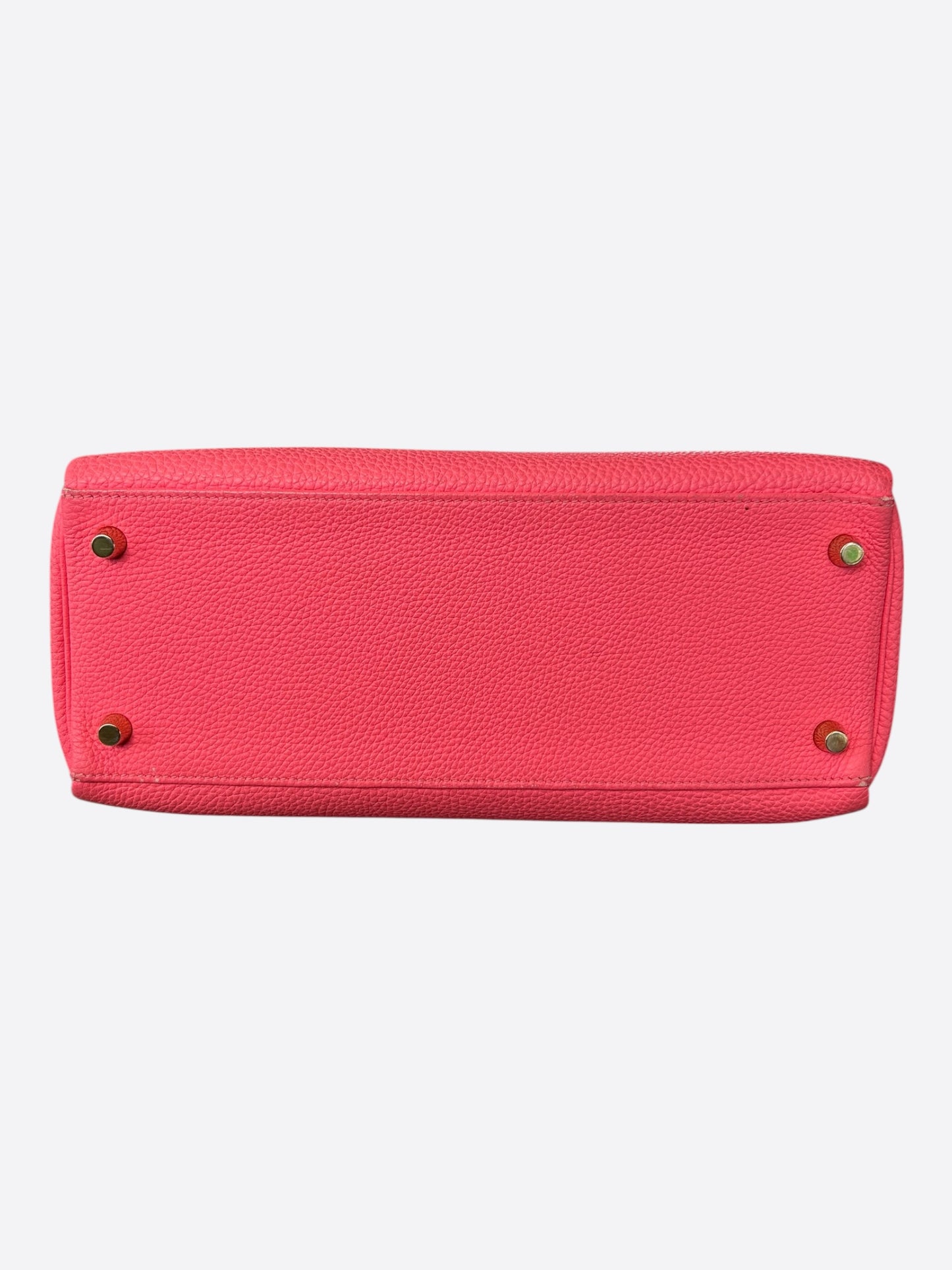 Hermes Pink Togo & Gold Hardware Kelly 28