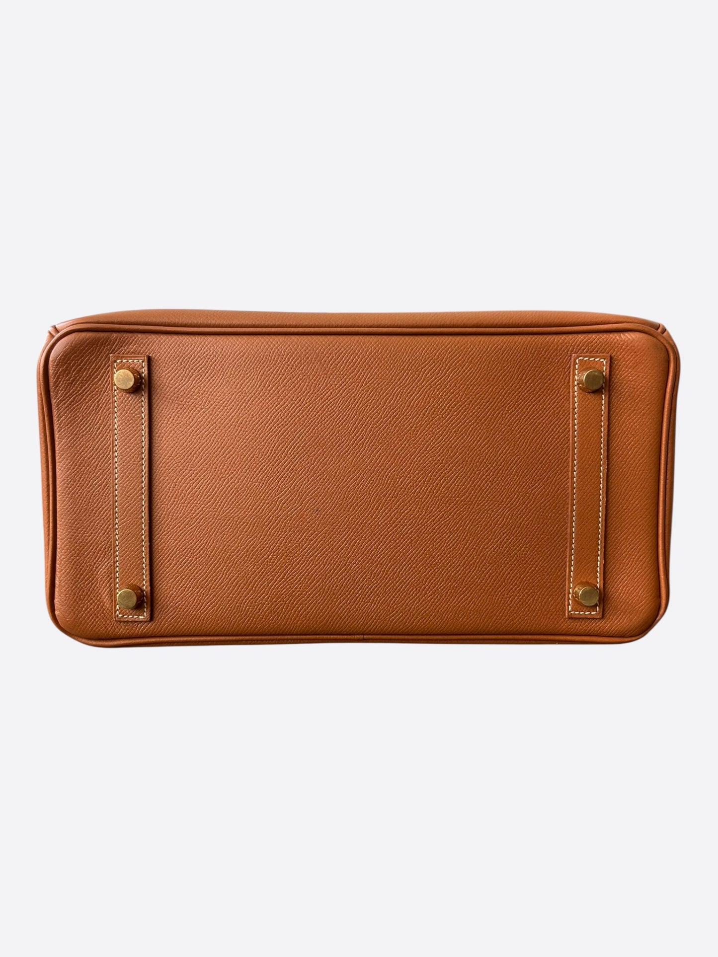 Hermes Brown Epsom & Gold Hardware Birkin 30