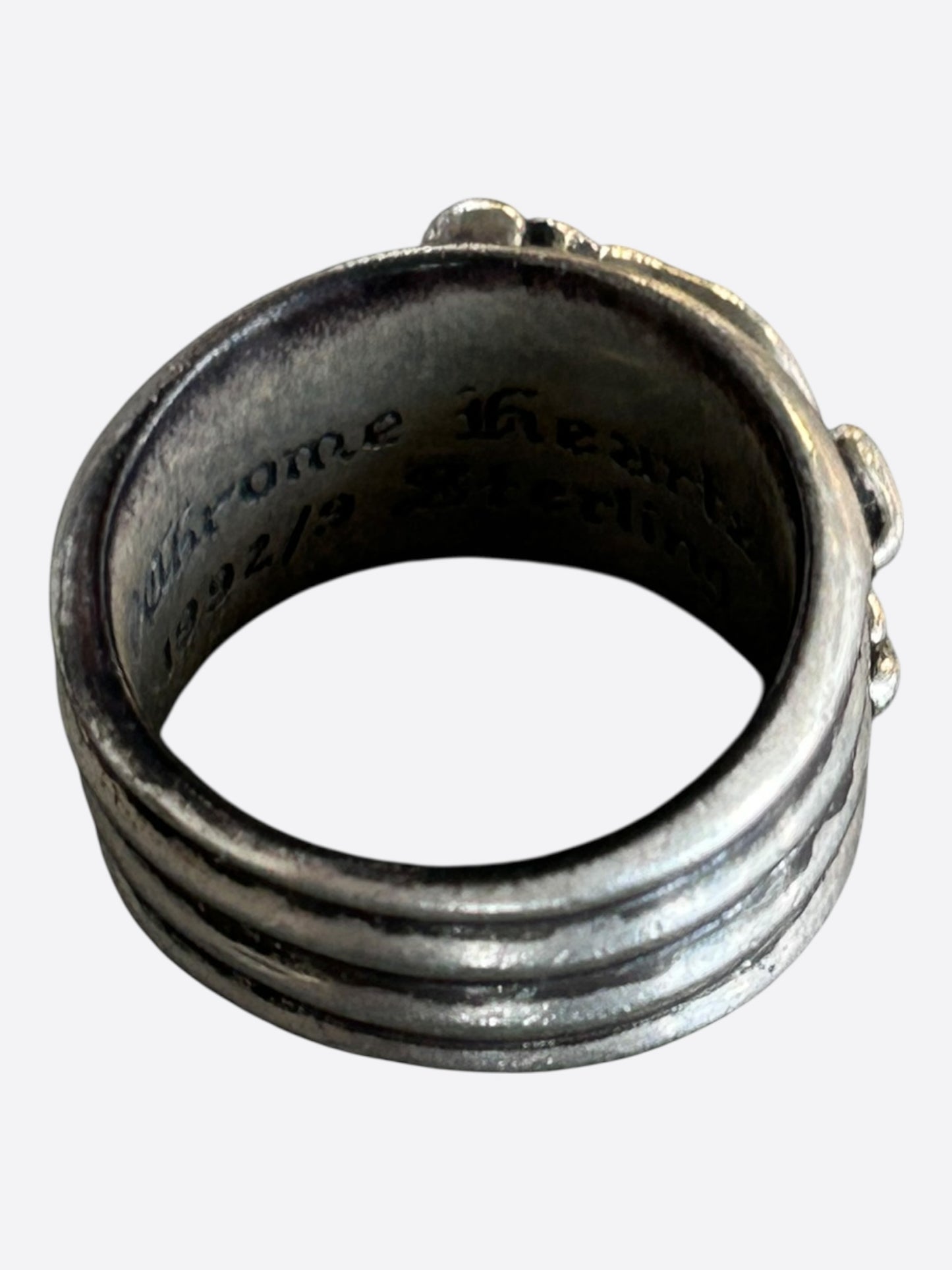 Chrome Hearts Silver Dagger Ring