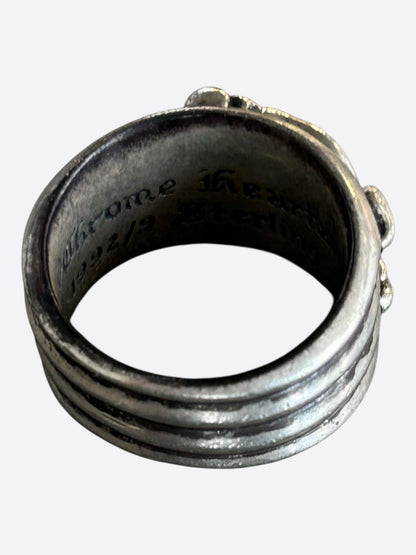 Chrome Hearts Silver Dagger Ring