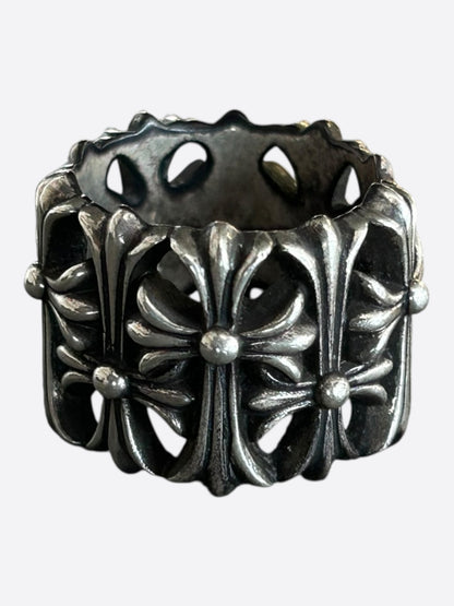 Chrome Hearts Silver Cemetery Ring