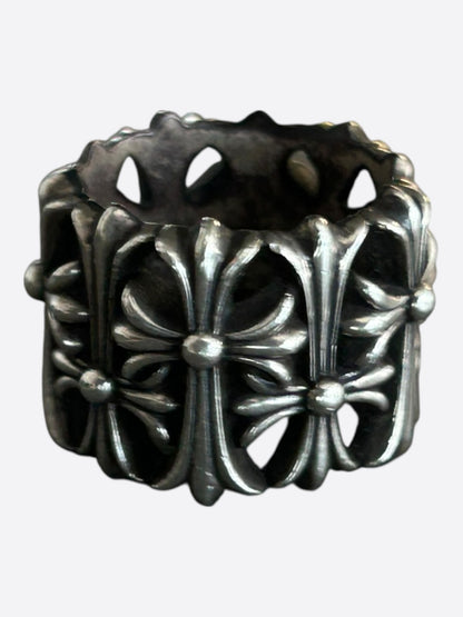 Chrome Hearts Silver Cemetery Ring