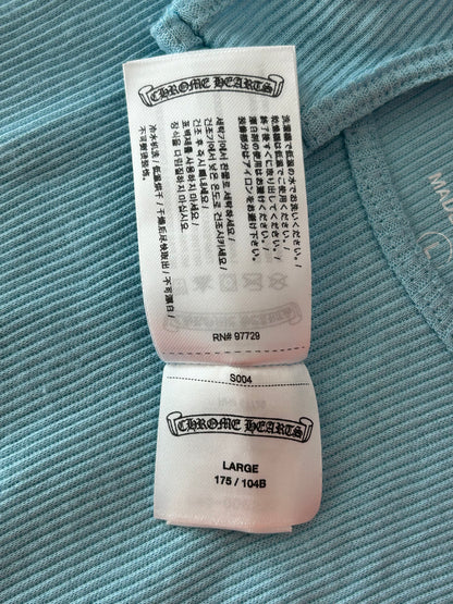 Chrome Hearts Blue & White Horseshoe Tank Top