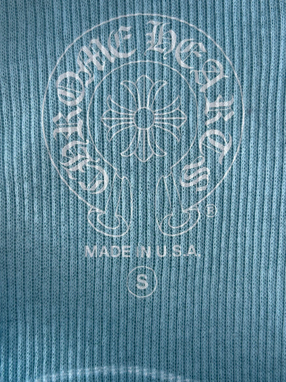 Chrome Hearts Blue & White Horseshoe Tank Top