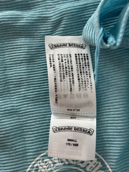 Chrome Hearts Blue & White Horseshoe Tank Top