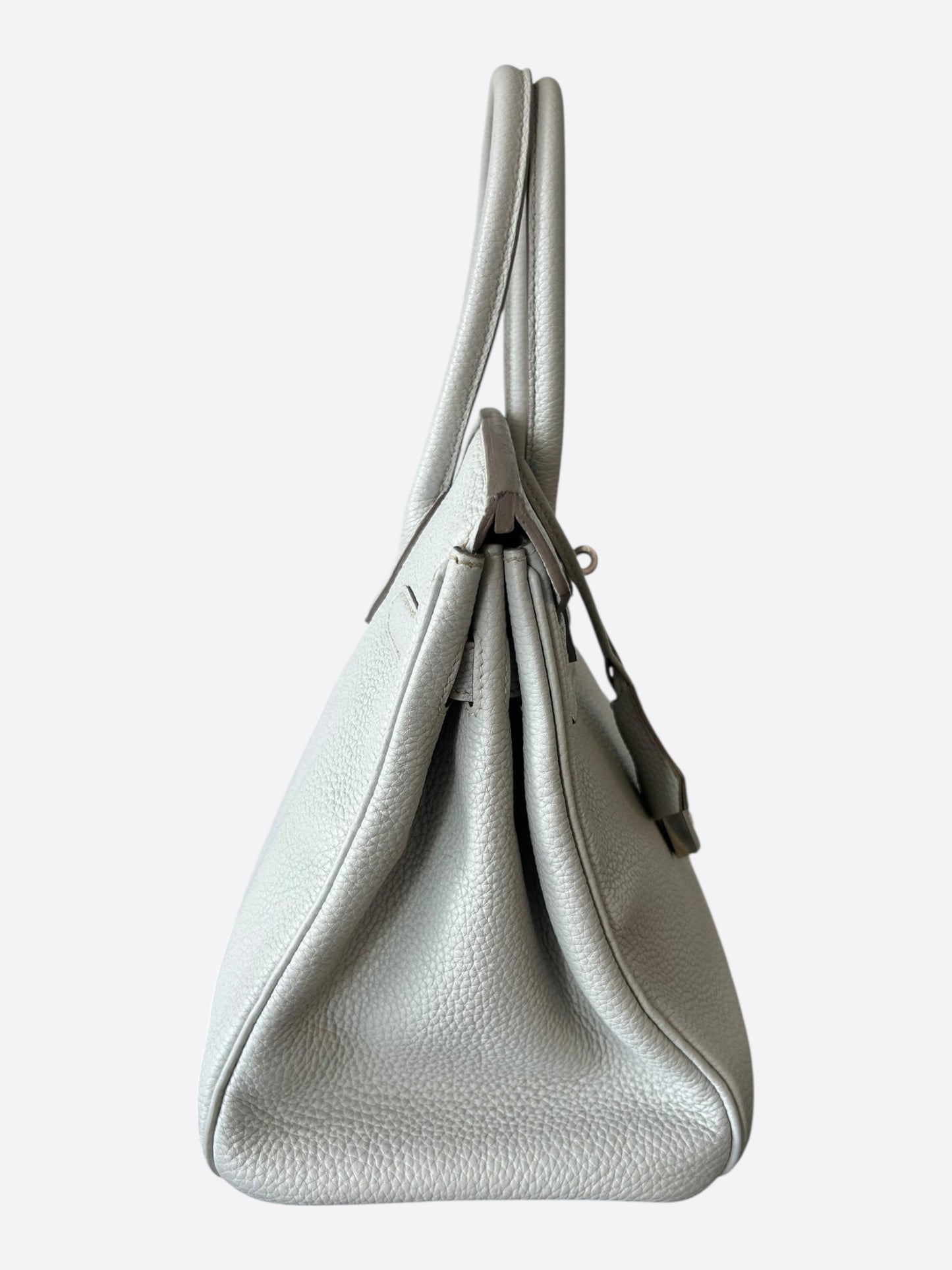 Hermes Gris Pearl Togo & Palladium Hardware Birkin 30