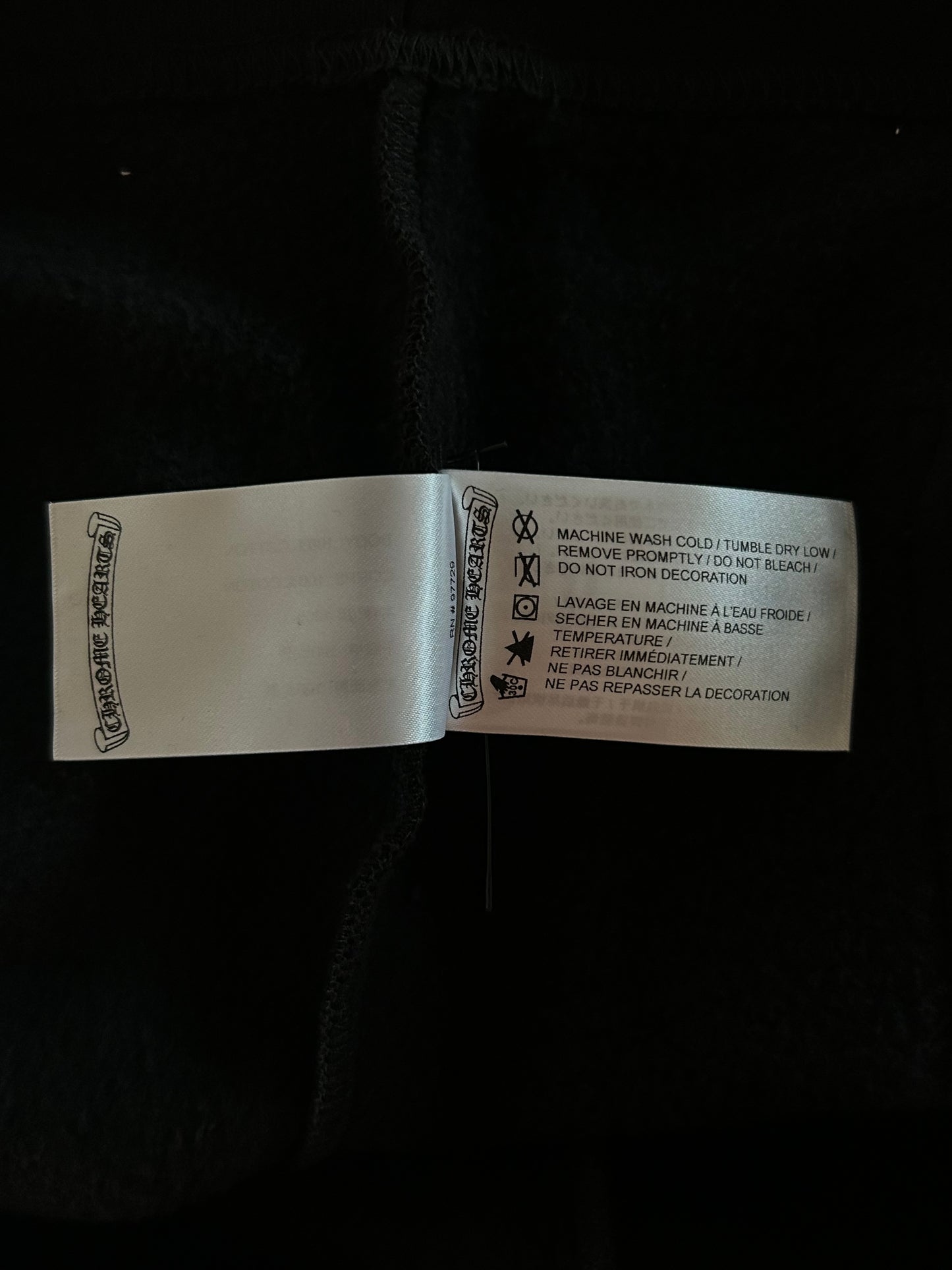 Chrome Hearts Black & Pink Deadly Doll Sweatpants