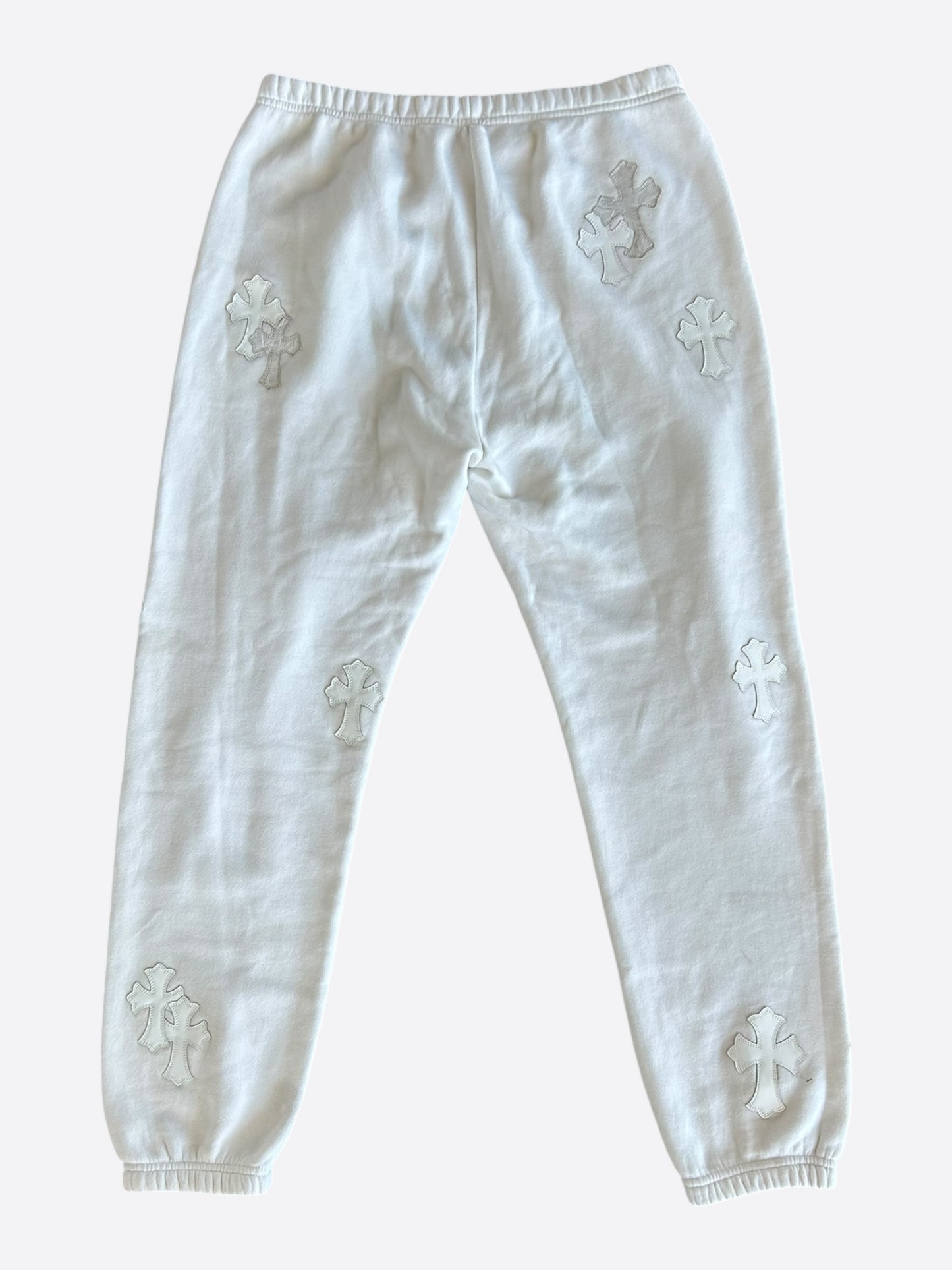 Chrome Hearts White Cross Patch Sweatpants