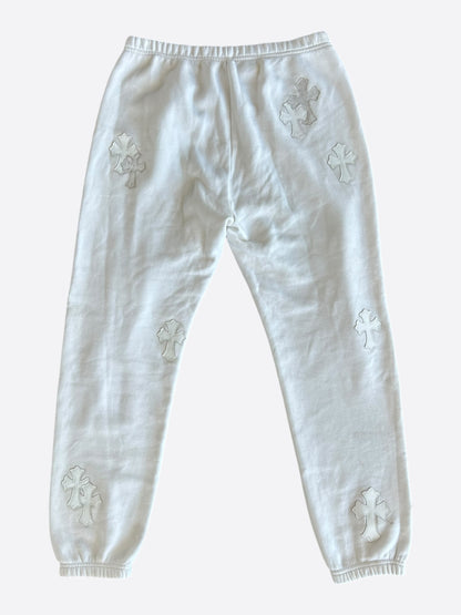 Chrome Hearts White Cross Patch Sweatpants