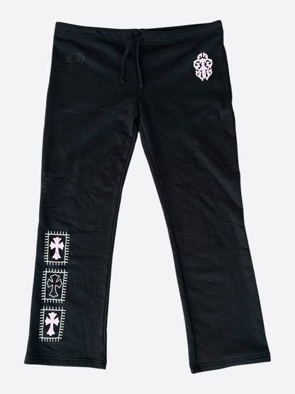 Chrome Hearts Black & Pink Deadly Doll Sweatpants