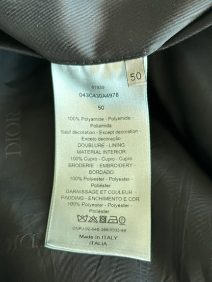 Dior Judy Blame Navy & Black Split Bomber Jacket
