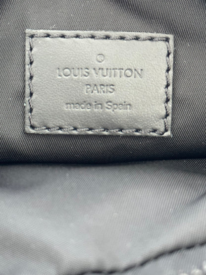 Louis Vuitton Black & Multicolor Monogram Comet Messenger PM