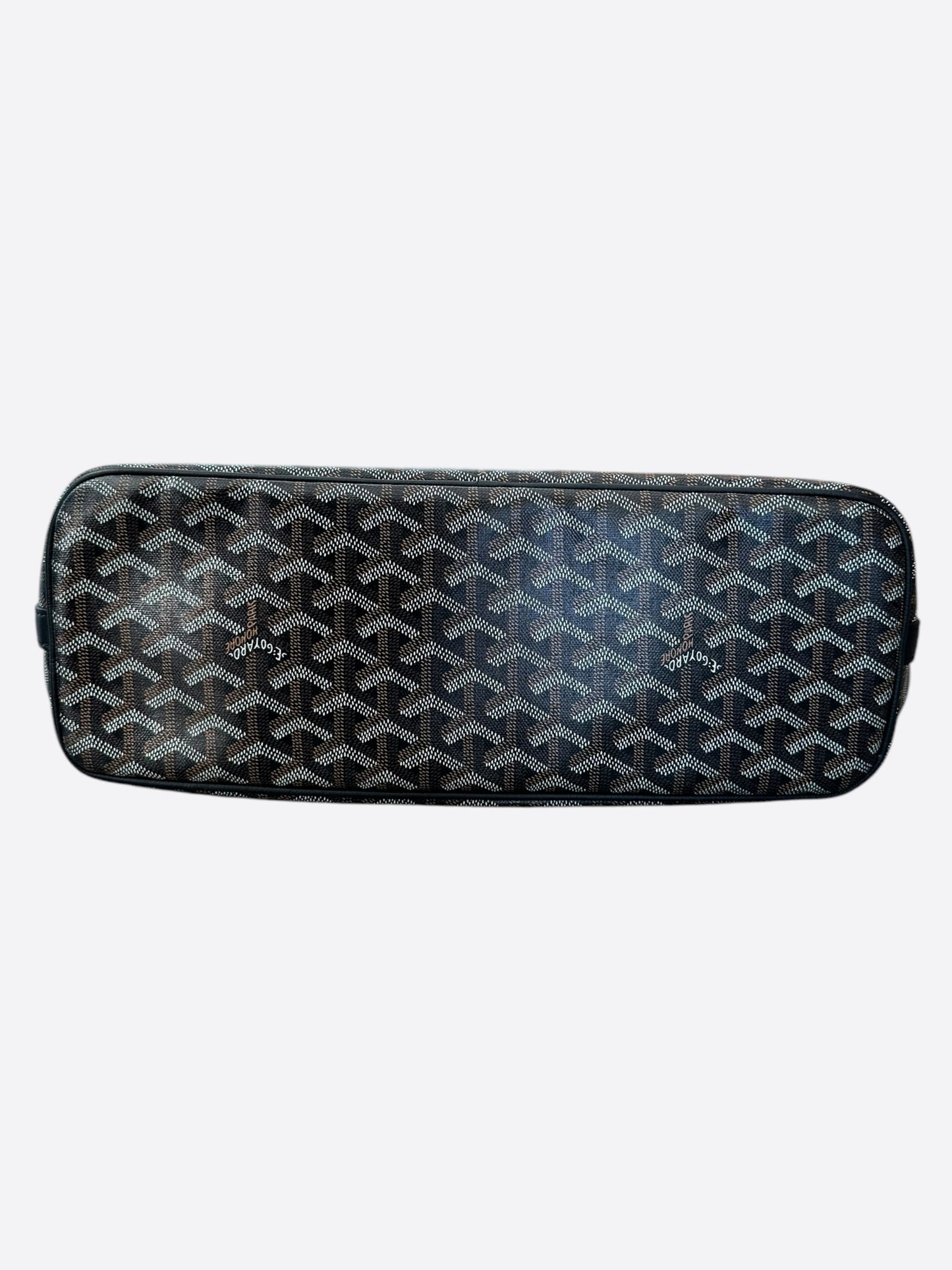 Goyard Black Large Capetin Messenger Bag