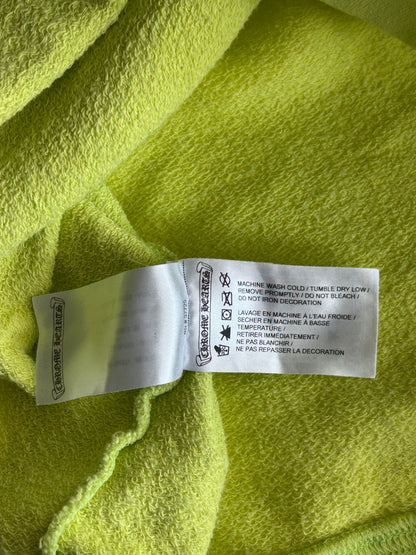 Chrome Hearts Matty Boy Lime Green Chainlink Hoodie