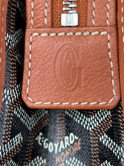 Goyard Black & Brown Jouvence GM Toiletry Bag