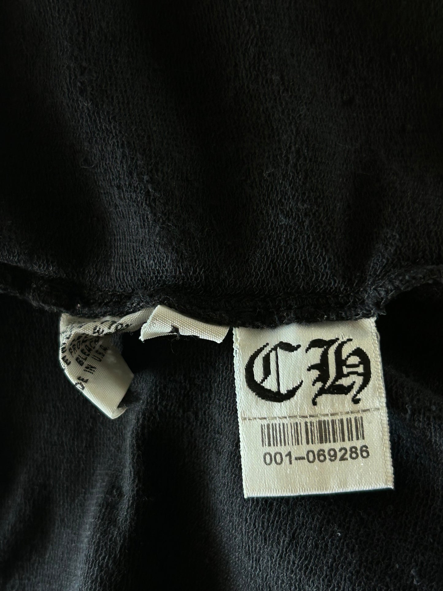 Chrome Hearts Black & White Vine Dagger Logo Hoodie