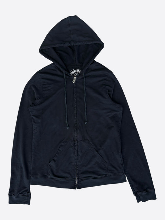 Chrome Hearts Black & White Vine Dagger Logo Hoodie