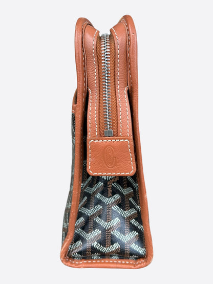 Goyard Black & Brown Jouvence GM Toiletry Bag