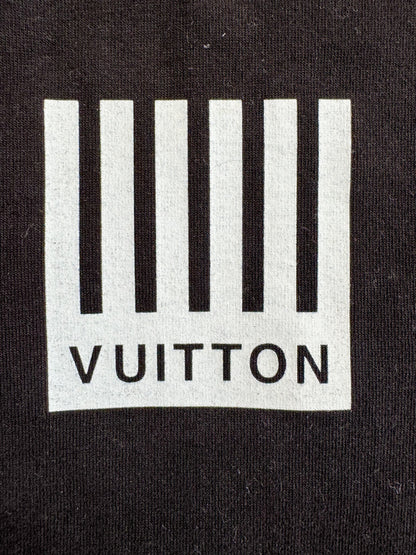 Louis Vuitton Black Barcode Logo T-Shirt