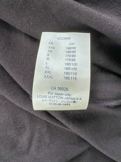 Louis Vuitton Black Barcode Logo T-Shirt