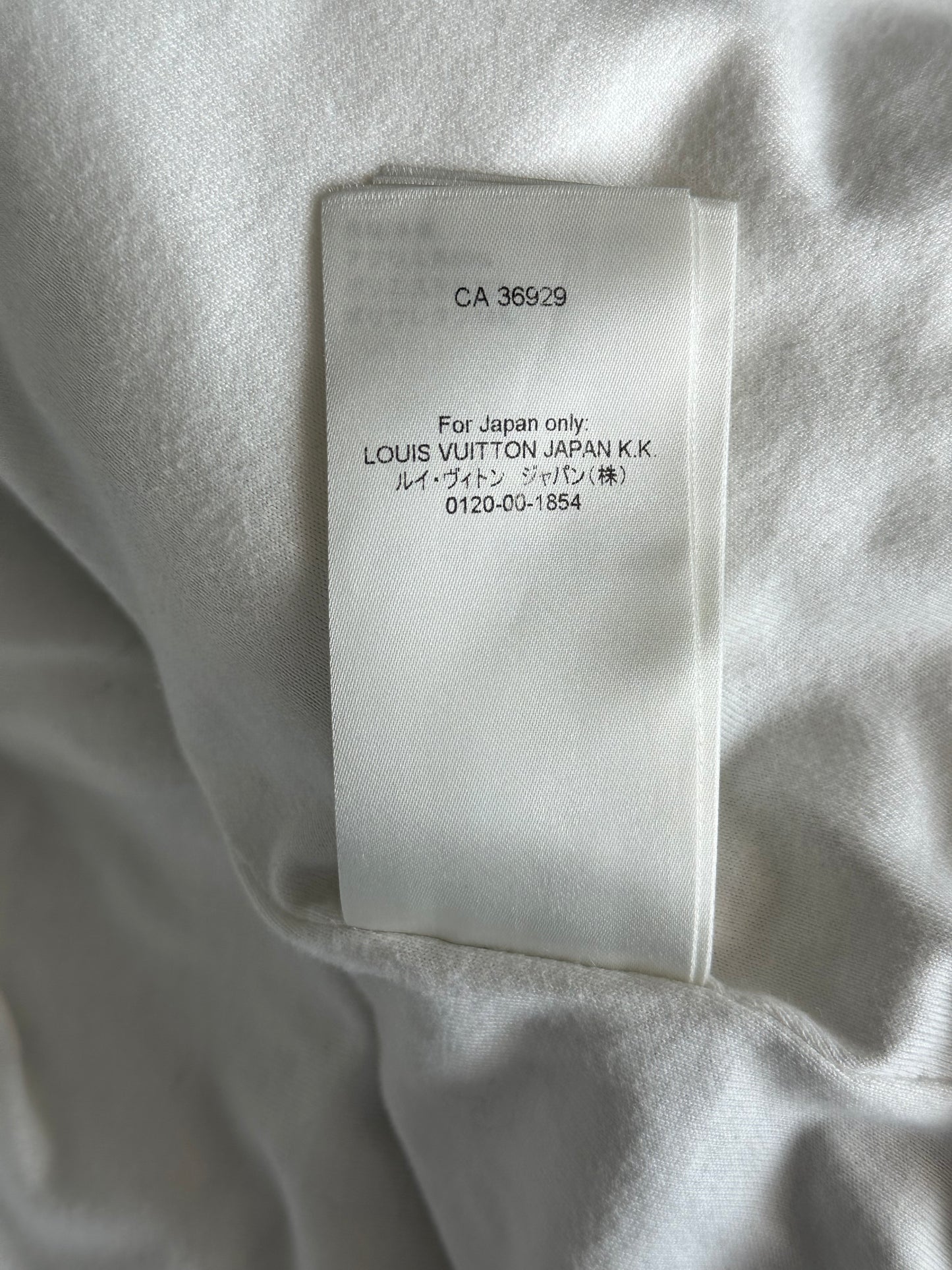 Louis Vuitton White & Grey Damoflage Fleece Jacket