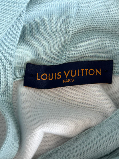 Louis Vuitton Blue & White Gradient Monogram Hoodie