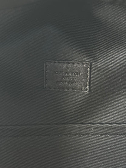 Louis Vuitton Black Shadow Monogram Racer Backpack