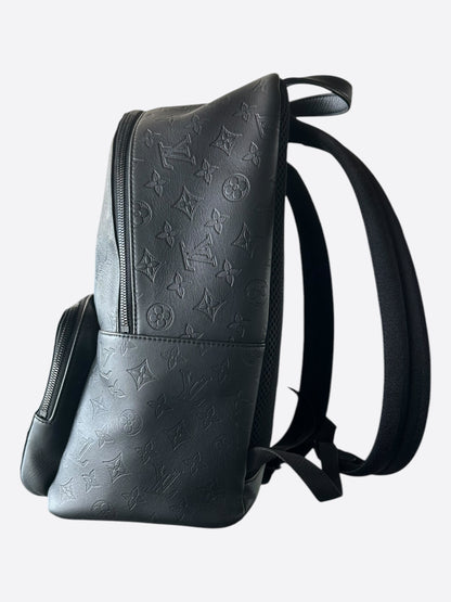 Louis Vuitton Black Shadow Monogram Racer Backpack – Savonches