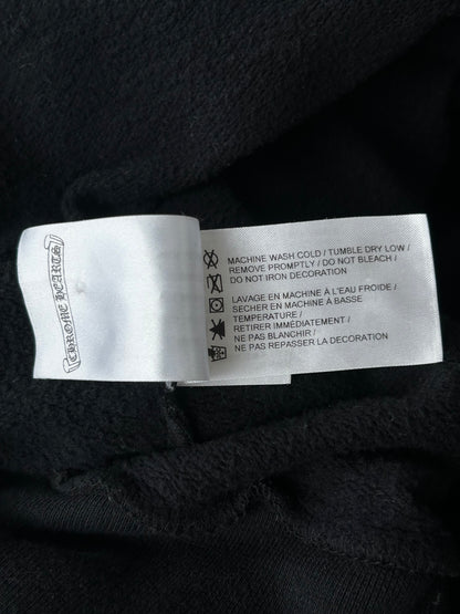 Chrome Hearts Drake Black & White Certified Horseshoe Logo Hoodie