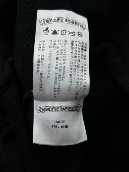 Chrome Hearts Drake Black & White Certified Horseshoe Logo Hoodie