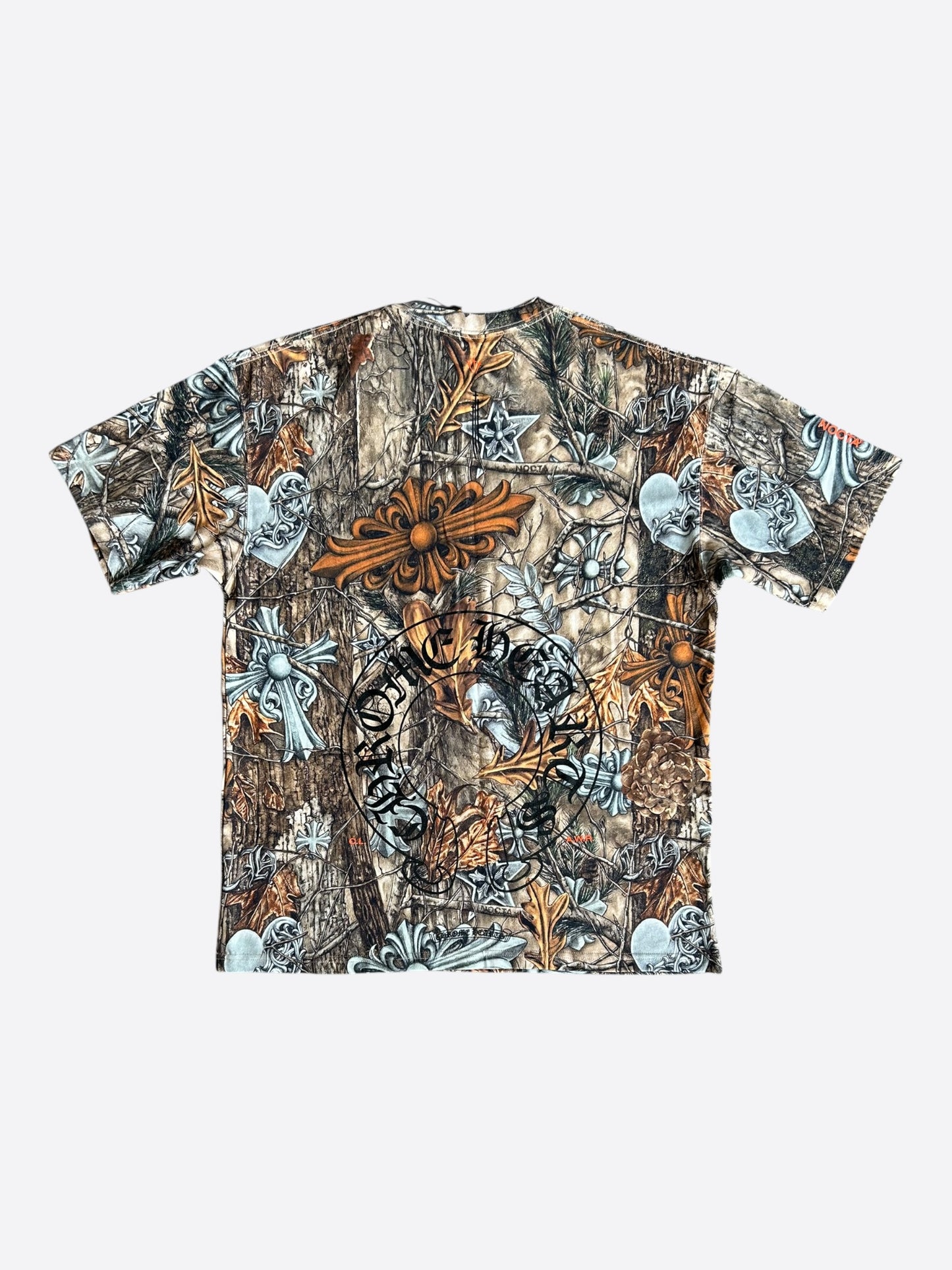 Chrome Hearts Nike NOCTA Camouflage Horseshoe Logo T-Shirt