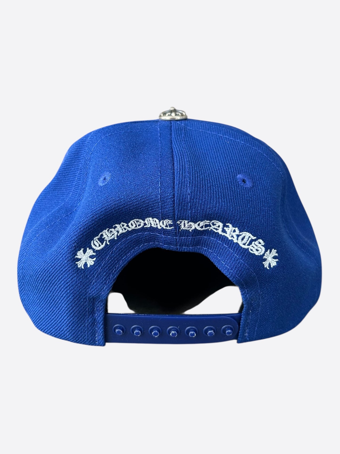Chrome Hearts Blue & White CH Logo Hat