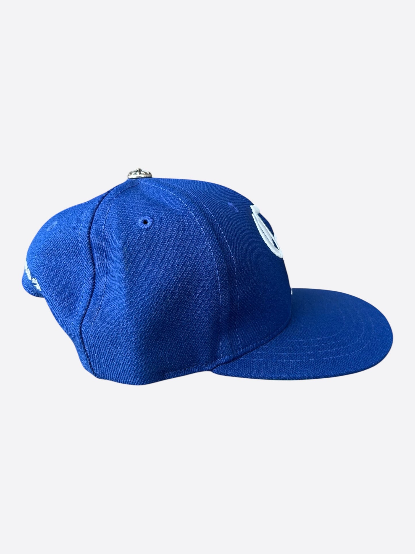 Chrome Hearts Blue & White CH Logo Hat