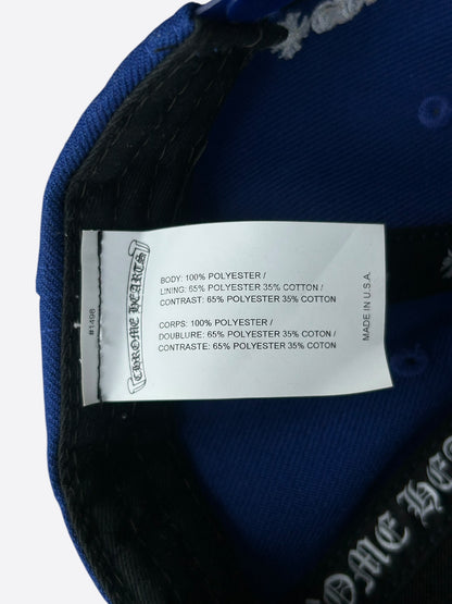 Chrome Hearts Blue & White CH Logo Hat