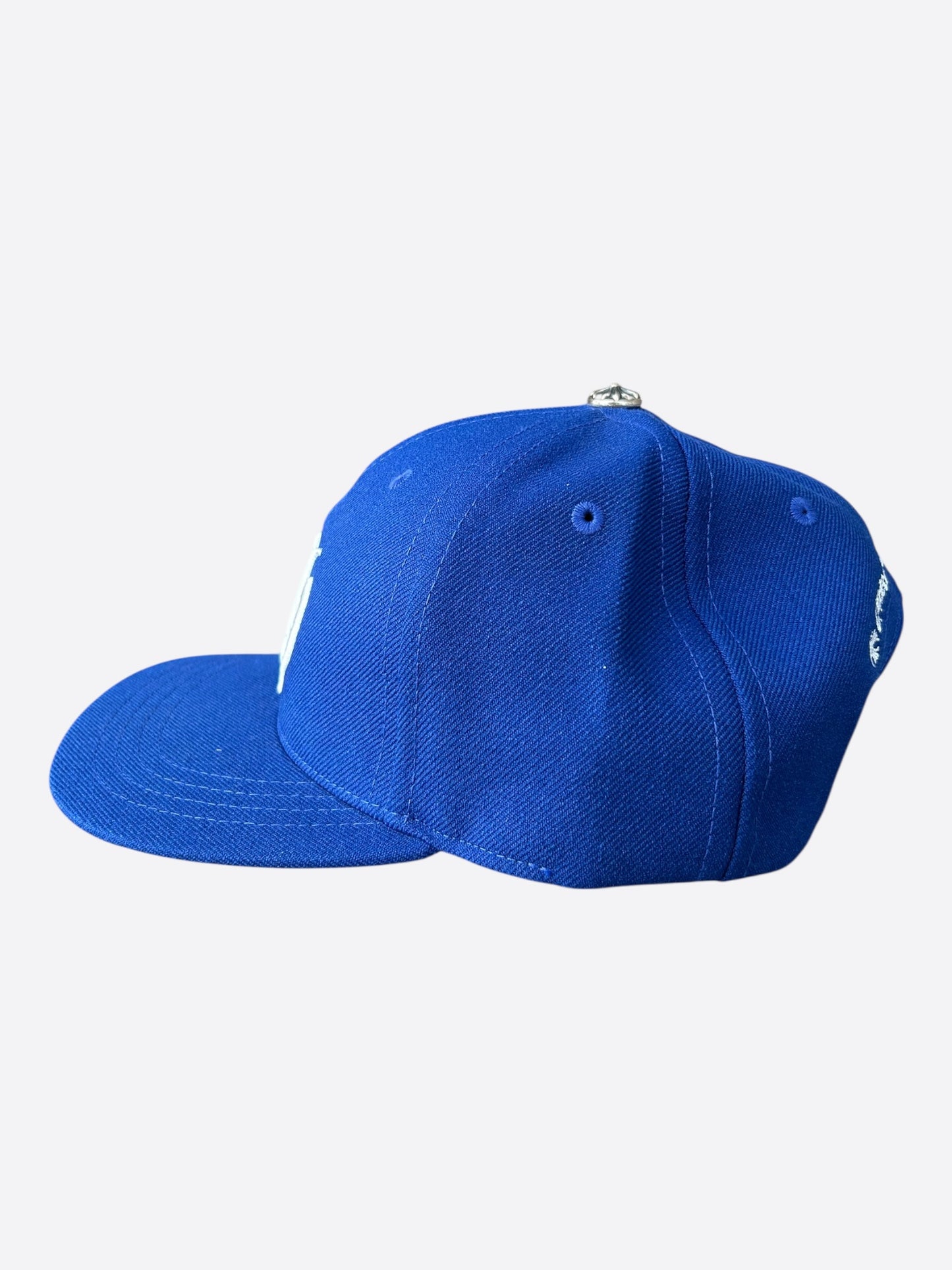 Chrome Hearts Blue & White CH Logo Hat