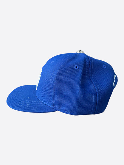 Chrome Hearts Blue & White CH Logo Hat