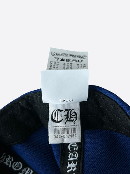 Chrome Hearts Blue & White CH Logo Hat