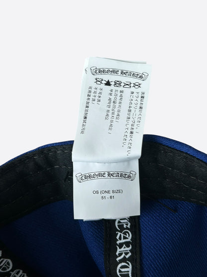 Chrome Hearts Blue & White CH Logo Hat