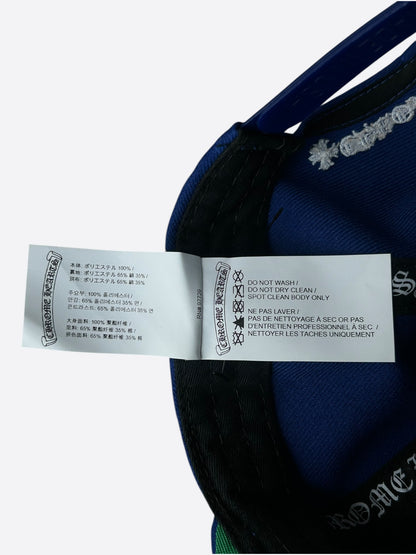 Chrome Hearts Blue & White CH Logo Hat