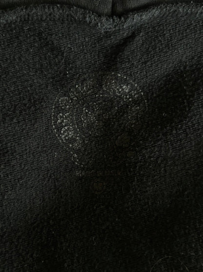 Chrome Hearts Black Gradient Circle Logo Zip Hoodie