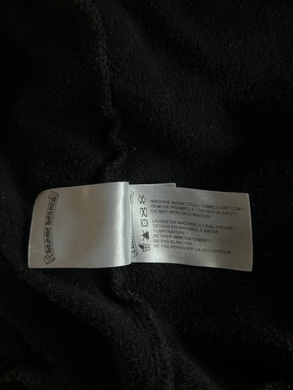 Chrome Hearts Black Gradient Circle Logo Zip Hoodie