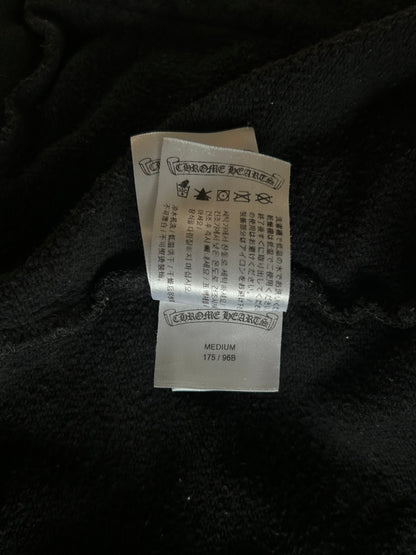 Chrome Hearts Black Gradient Circle Logo Zip Hoodie